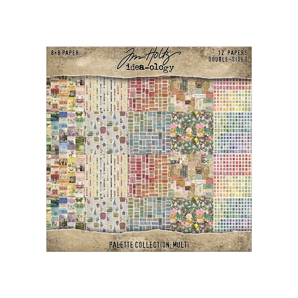 Tim Holtz® Idea-ology Palette Collection - Multi 8x8