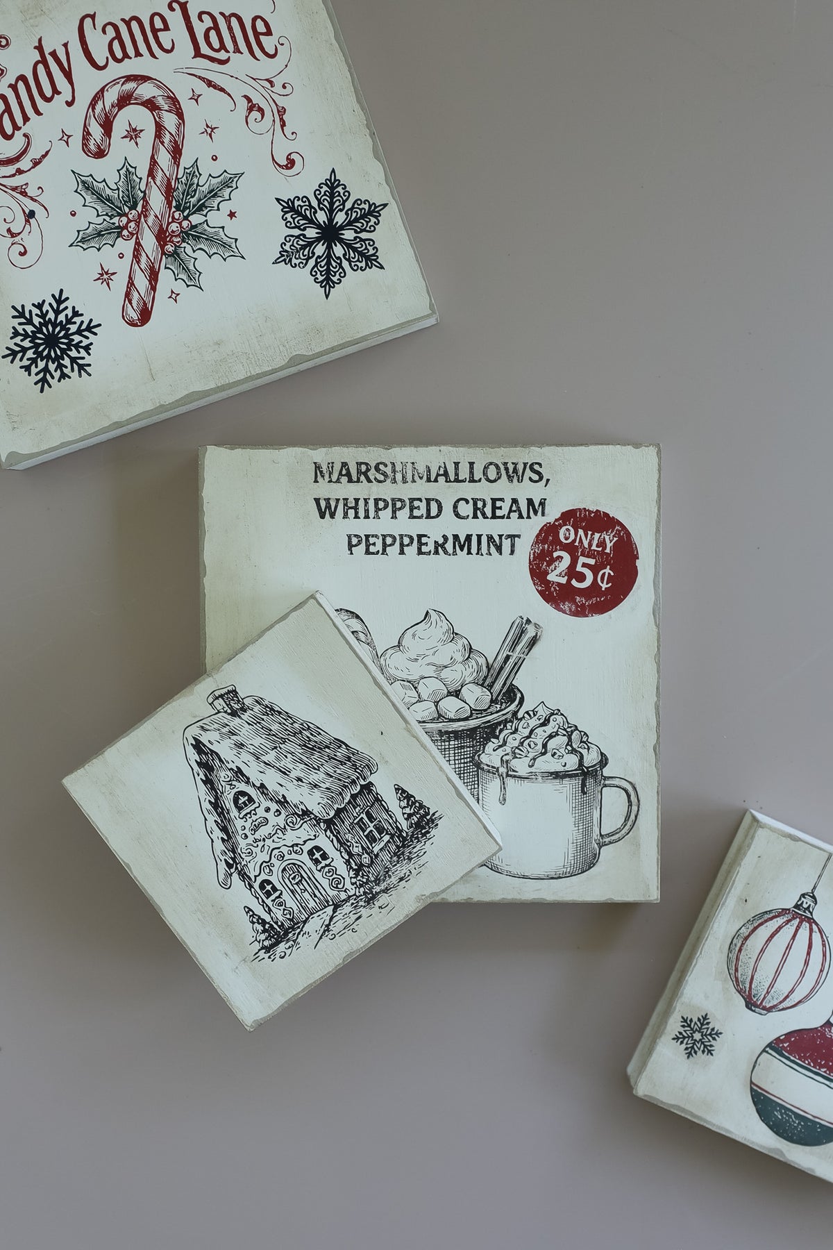 IOD - Iron Orchid Designs - The North Pole Co. 8"x12" Paint Inlay Pad™ - LIMITED EDITION