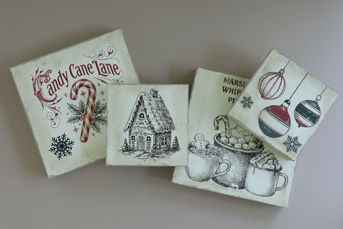 IOD - Iron Orchid Designs - The North Pole Co. 8"x12" Paint Inlay Pad™ - LIMITED EDITION