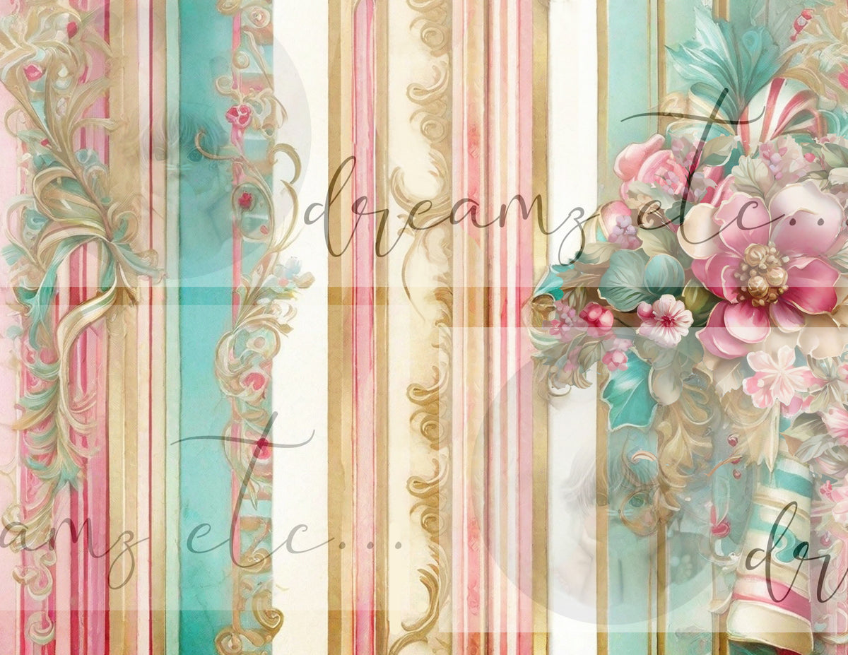 Candy Cane Lane - Digital Journal Kit