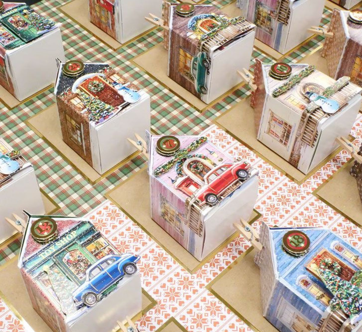 Hunkydory Advent Village Project Kit