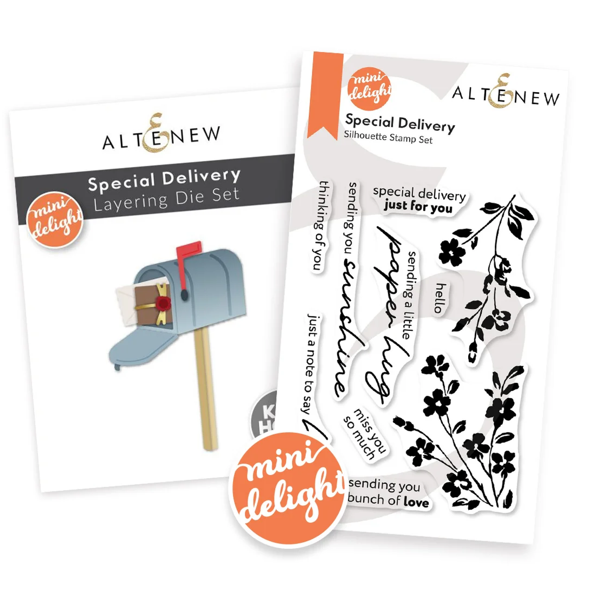 Altenew - Mini Delight: Special Delivery Stamp & Die Set