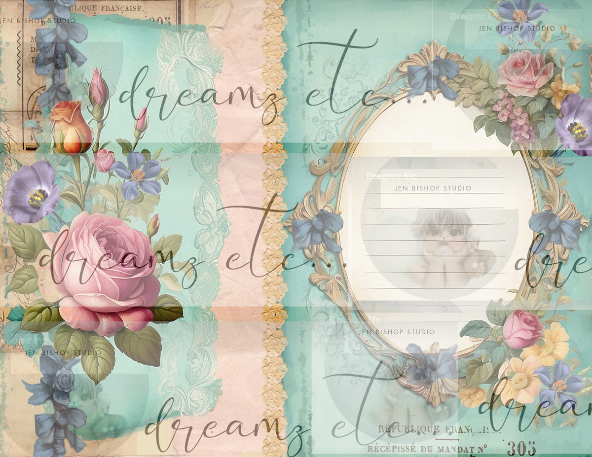 Antique Florals Digital Collection