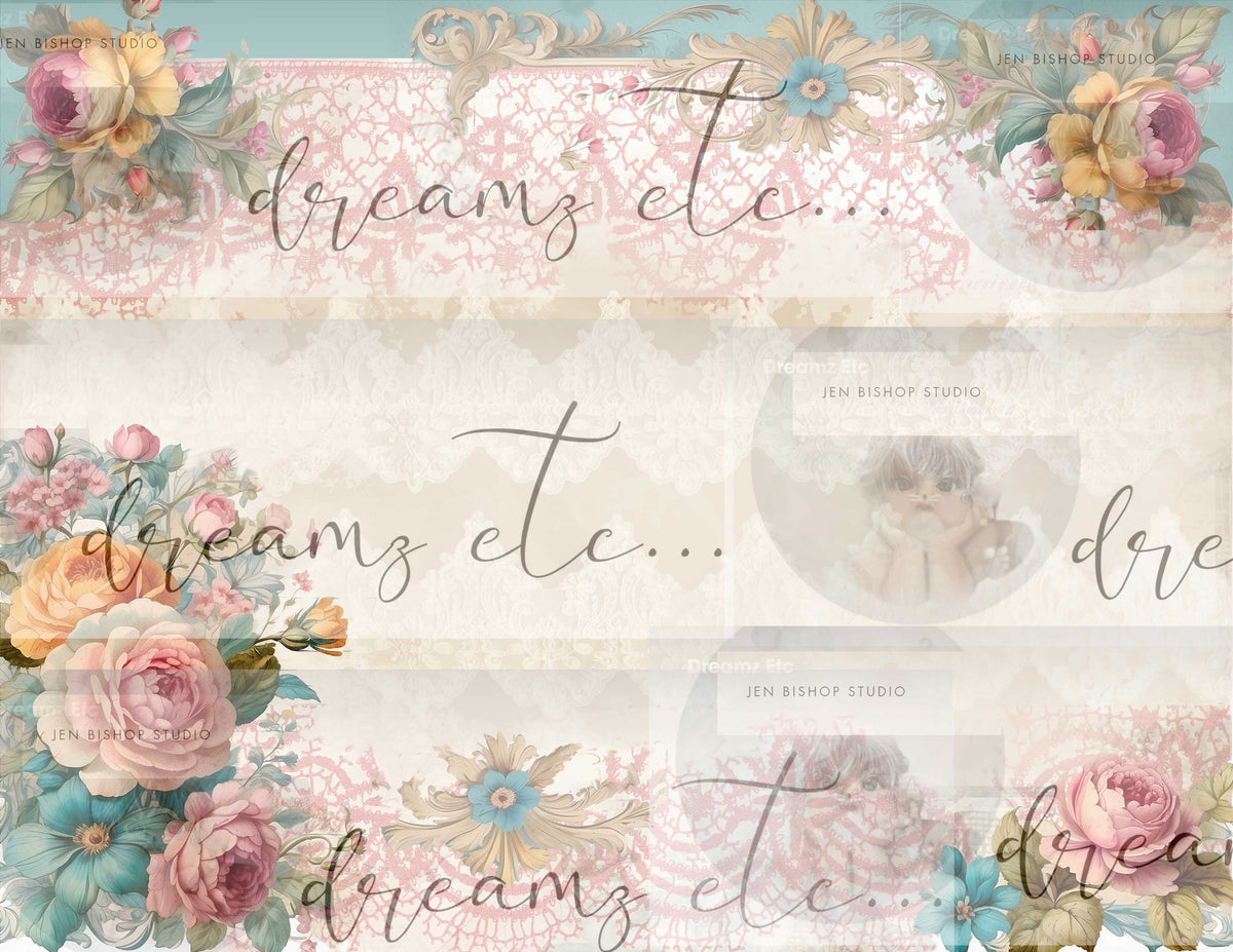 Antique Florals Digital Collection