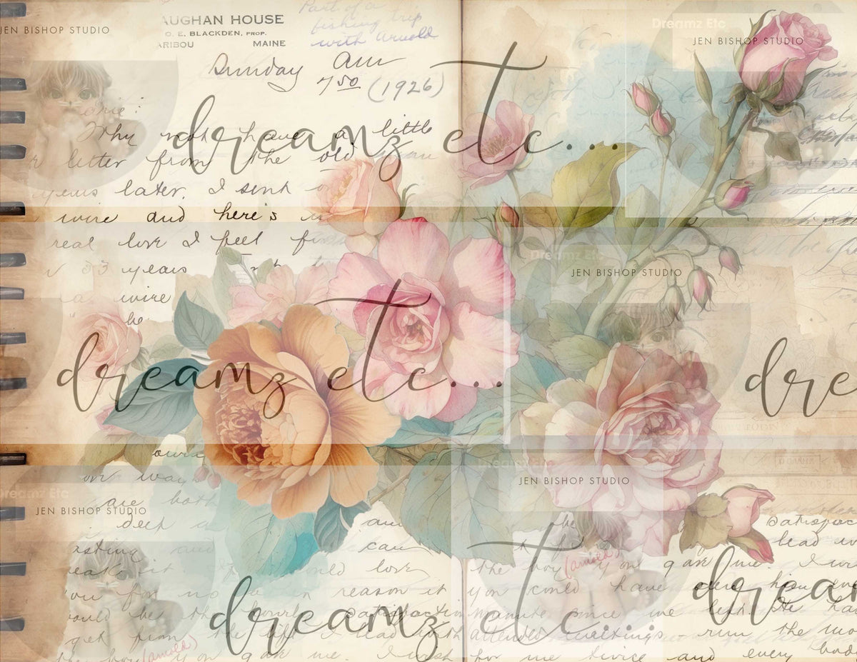 Antique Florals Digital Collection