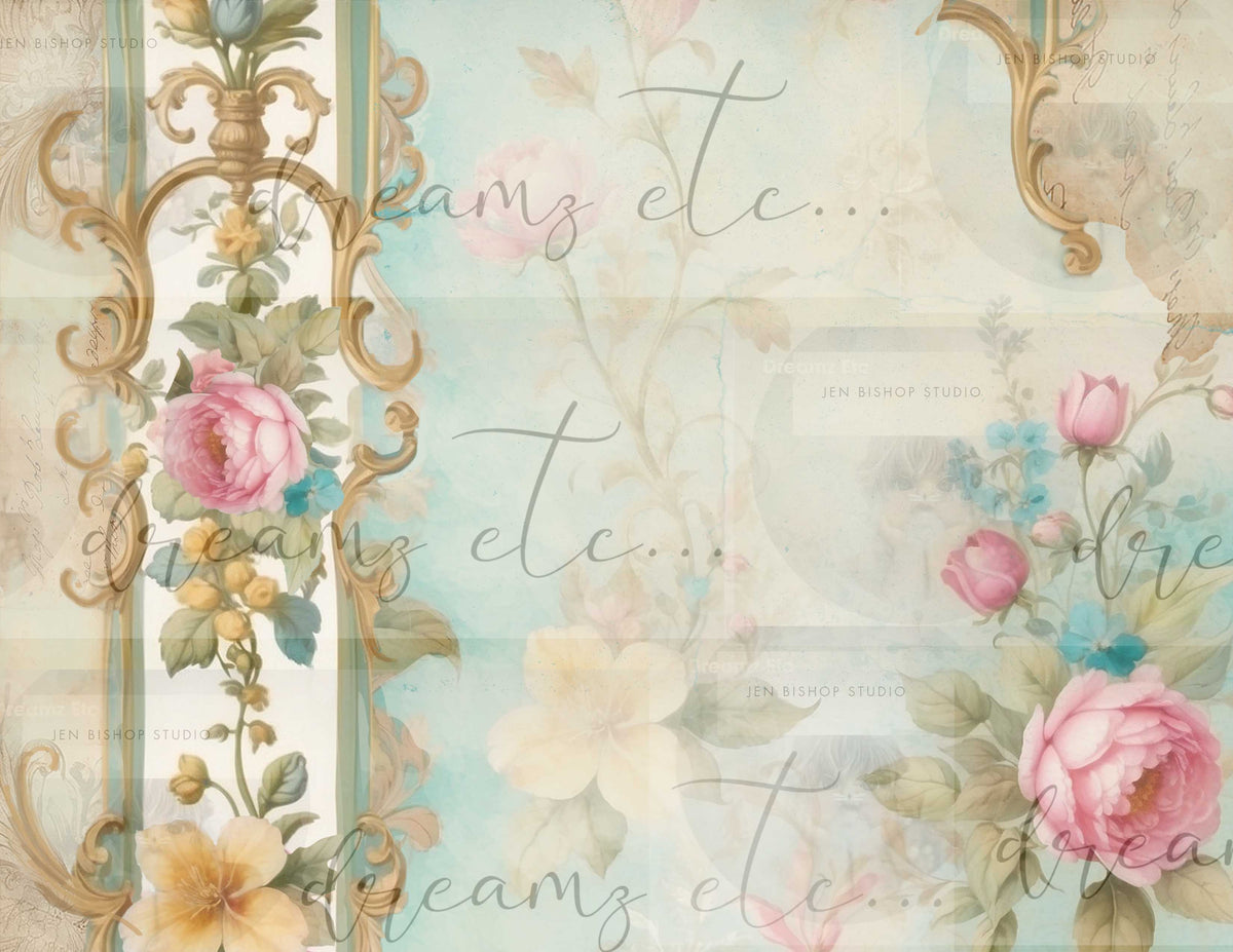 Antique Florals Digital Collection
