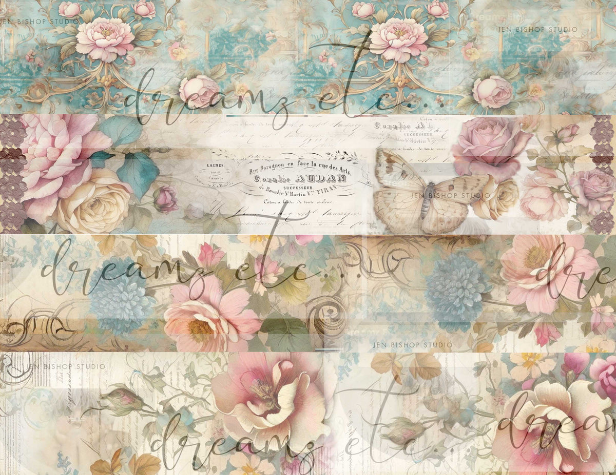 Antique Florals Digital Collection