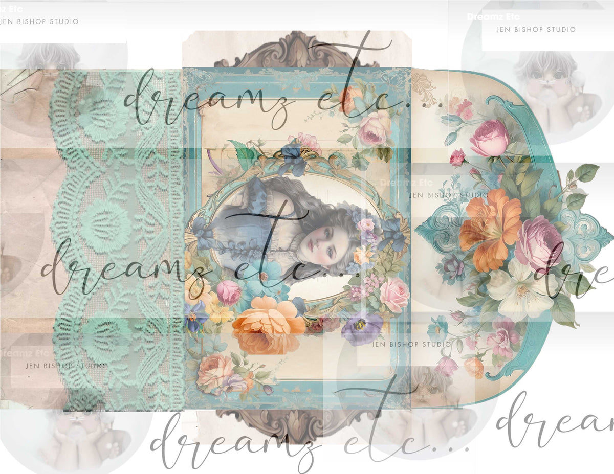 Antique Florals Digital Collection
