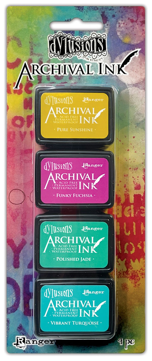 NEW! Mini Archival Kit #3 Ink Pads by Dyan Reaveley Dylusions