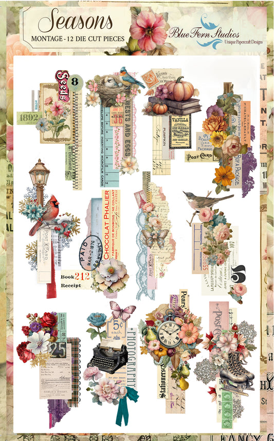 Blue Fern Studio - Seasons - Montage Clusters - By Jen Bishop