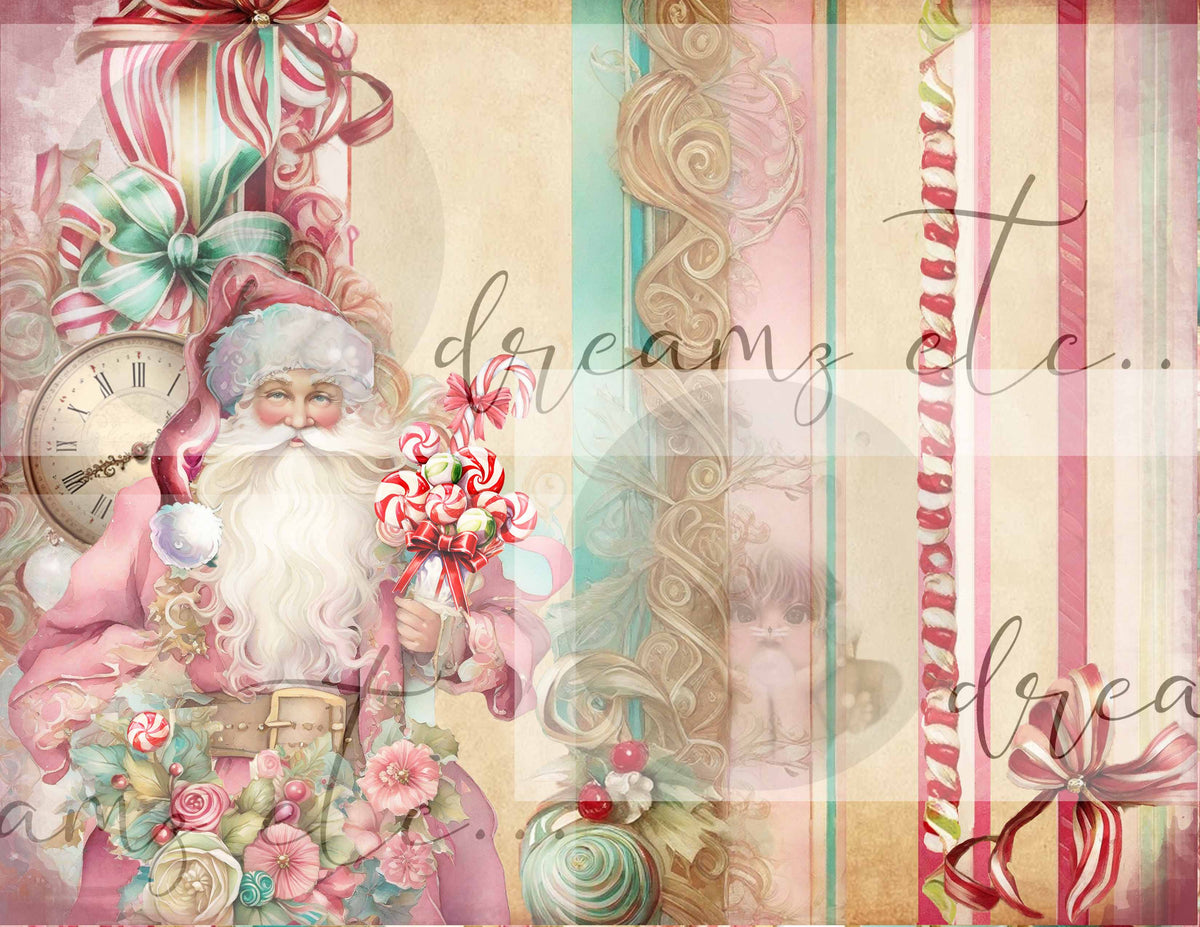Candy Cane Lane - Digital Journal Kit