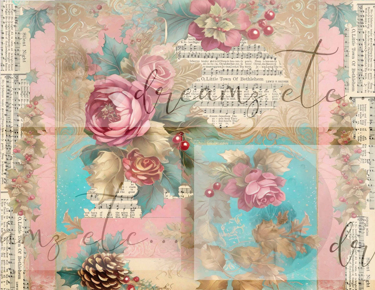 Candy Cane Lane - Digital Journal Kit