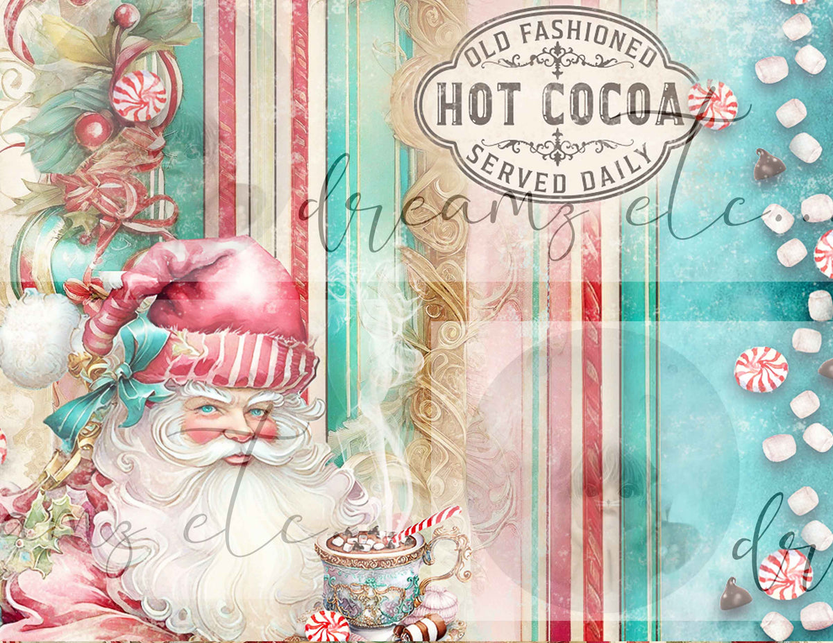 Candy Cane Lane - Digital Journal Kit