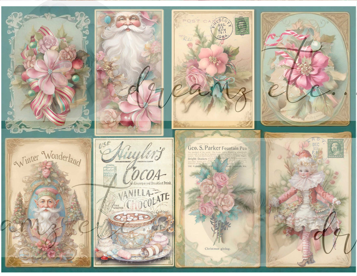 Candy Cane Lane - Digital Journal Kit