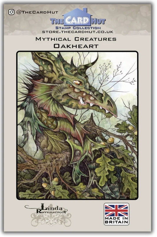 Oakheart Dragon Stamp - Linda Ravenscroft