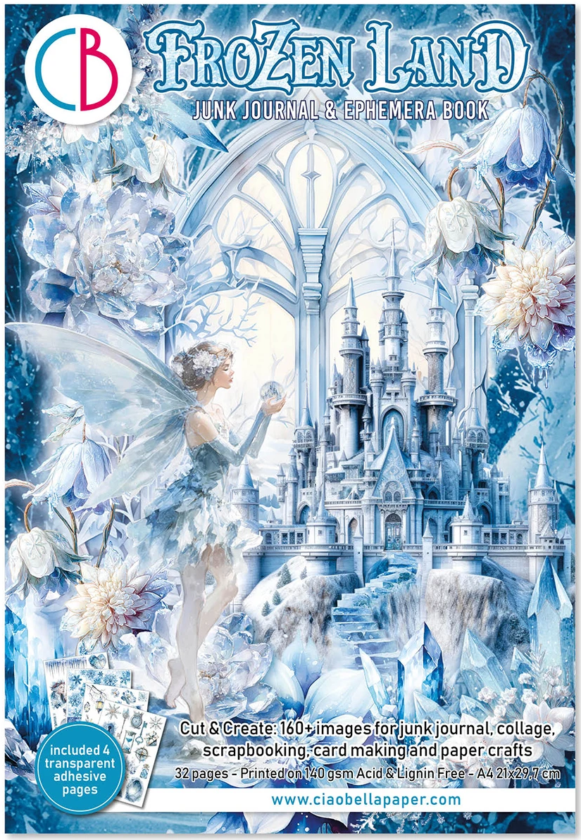 Ciao Bella - Frozen Land - Junk Journal & Ephemera Book