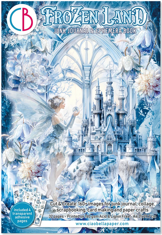 Ciao Bella - Frozen Land - Junk Journal & Ephemera Book