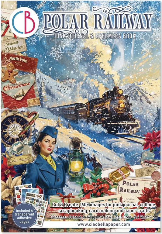 Ciao Bella - Polar Railway - Junk Journal & Ephemera Book