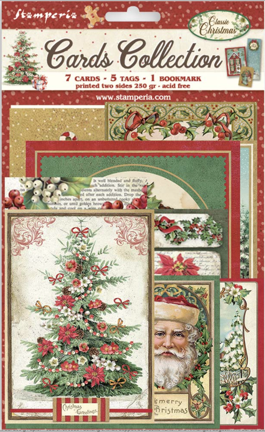 Stamperia Classic Christmas Cards Collection