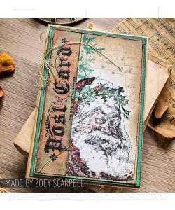 Tim Holtz - Stampers Anonymous - Letters to Santa - Cling Mount Stamp