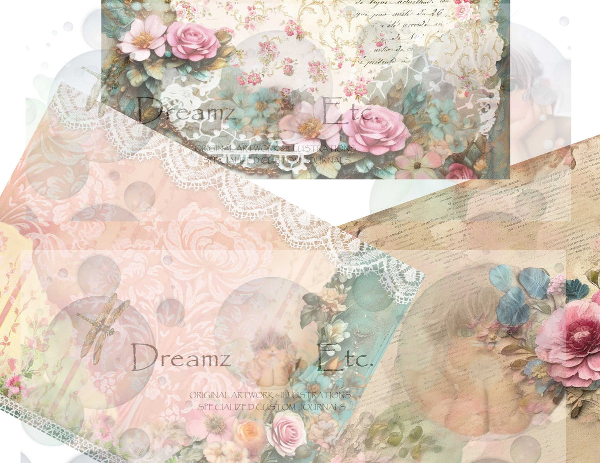 Antique Florals Digital Collection
