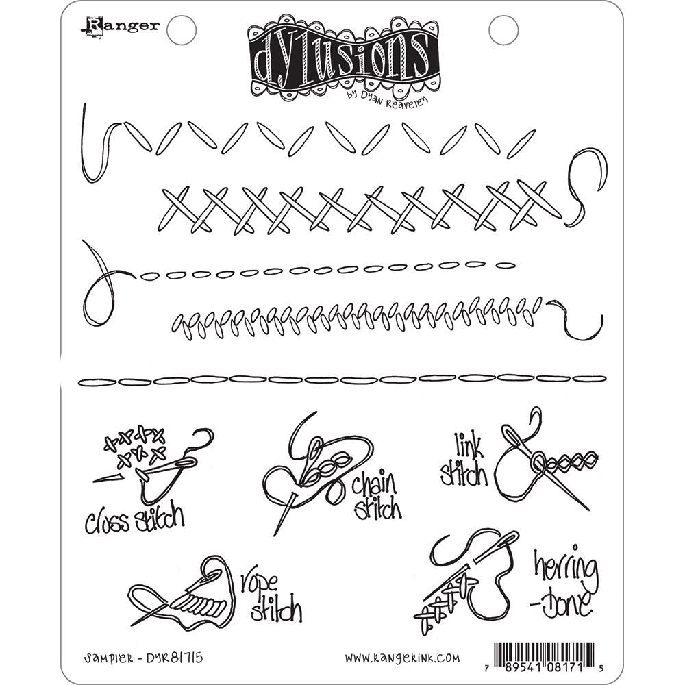 Ranger - Dylusions - Sampler Stamp Set