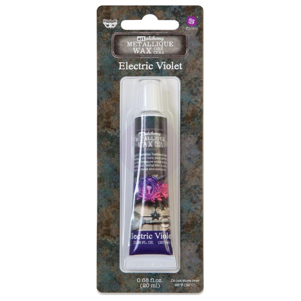 Finnabair Art Alchemy Metallique Wax  - Prima - Electric Violet