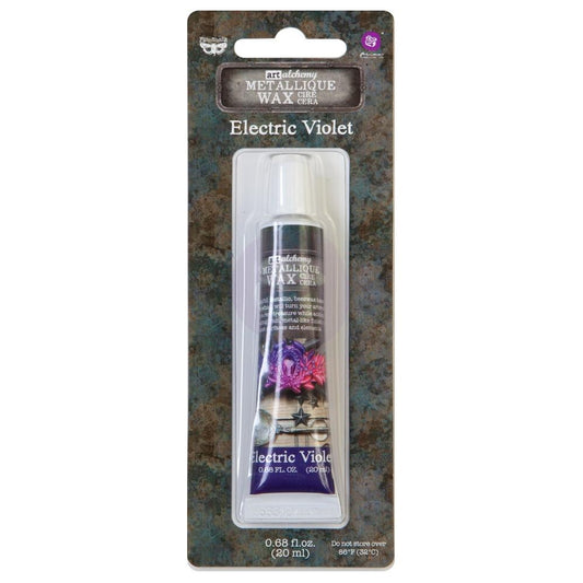 Finnabair Art Alchemy Metallique Wax  - Prima - Electric Violet