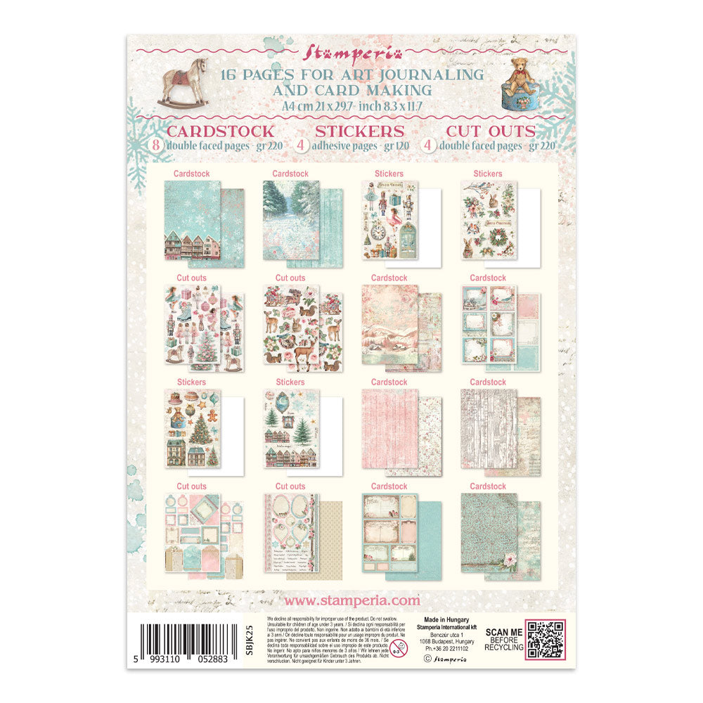 Stamperia Junk Journal - Winter Magic