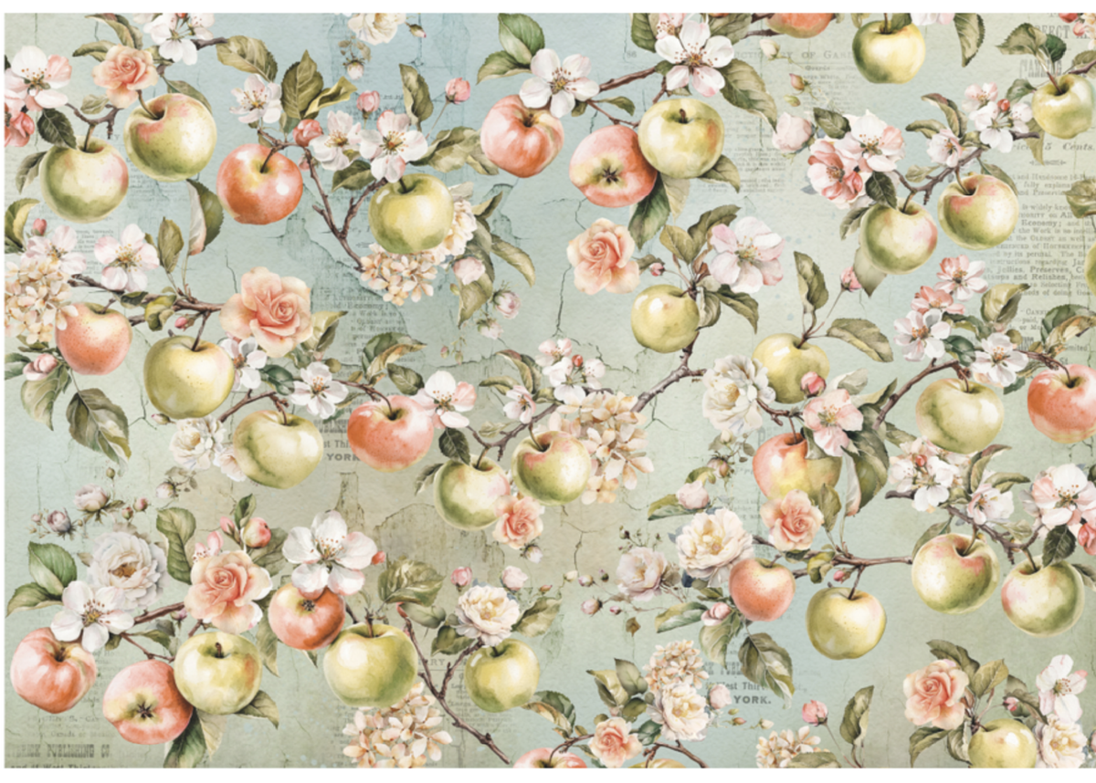 Prima - Homegrown Collection - A3 Decoupage Paper