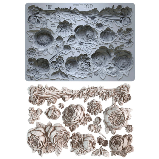 NEW! Decor Mould by IOD - Iron Orchid Designs - Felicite