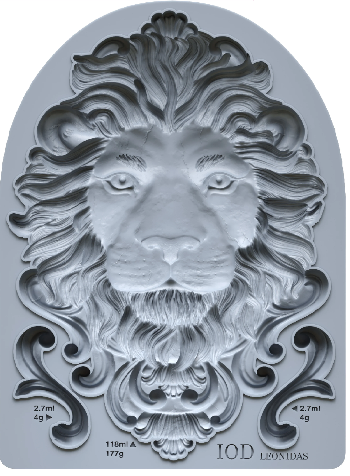 Iron Orchid Designs - Leonidas - 5x7 IOD Mould™