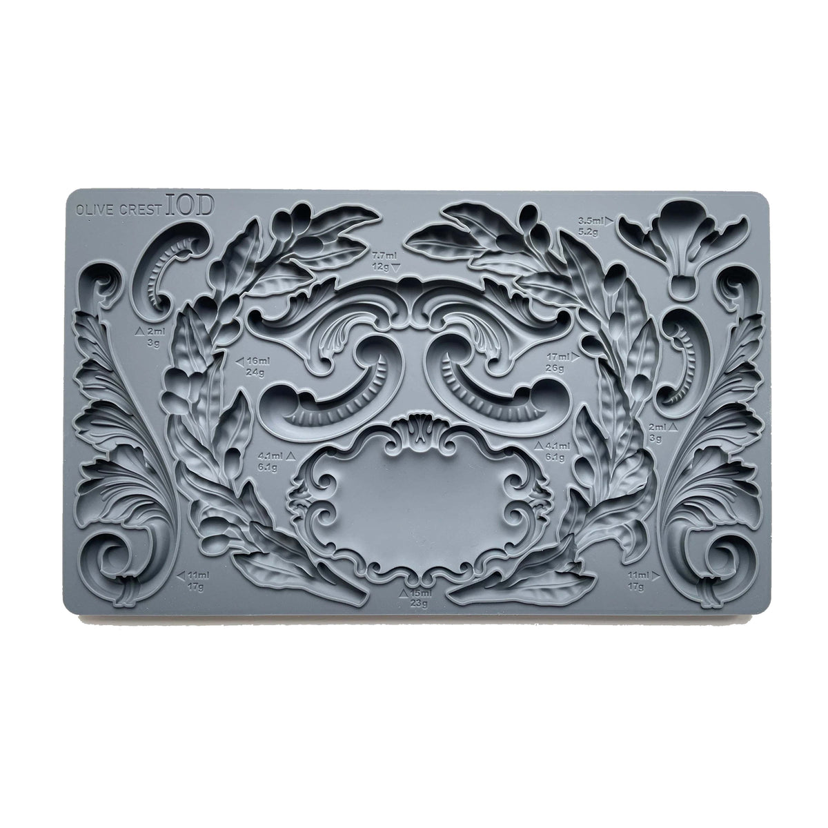 Iron Orchid Decor Mould - Olive Crest