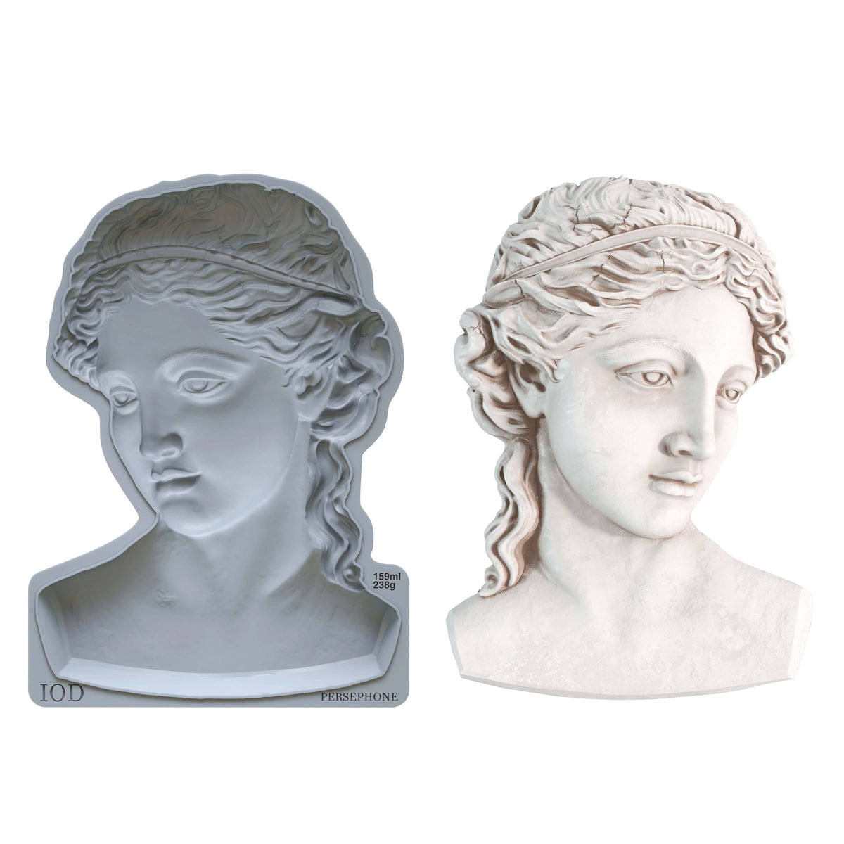 NEW! Decor Mould by IOD - Iron Orchid Designs - Persephone - 5x7 Mould