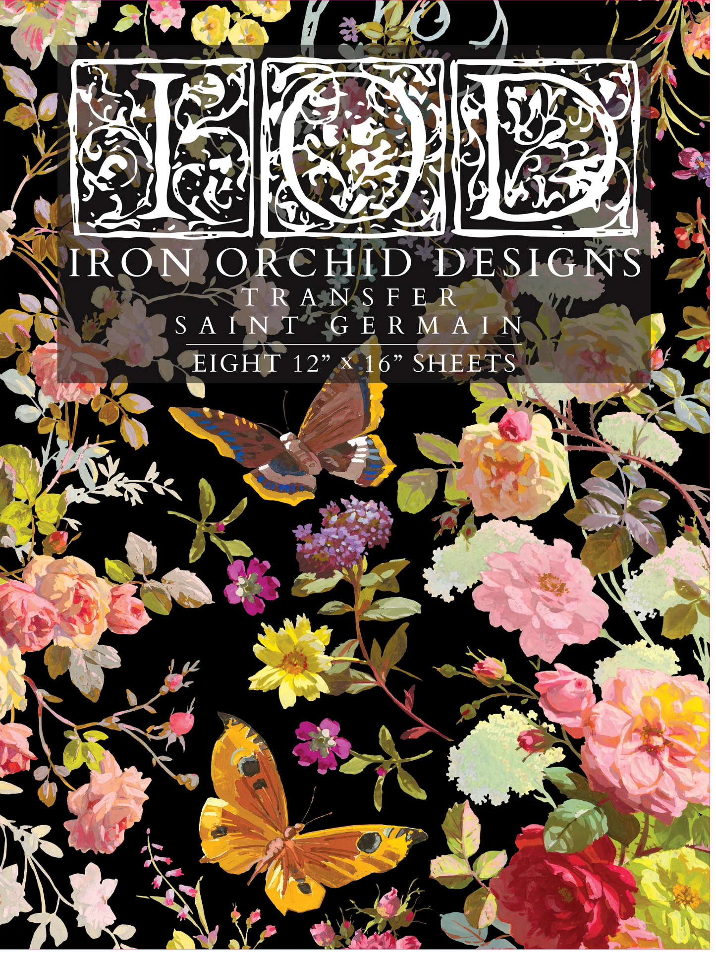 IOD - Iron Orchid Designs - Saint Germain Transfer 12x16 Pad™