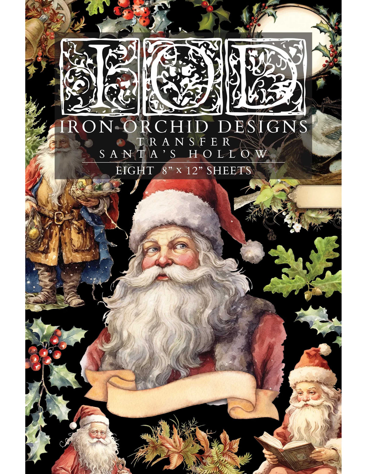 Santa's Hollow IOD Transfer 8x12 Pad™