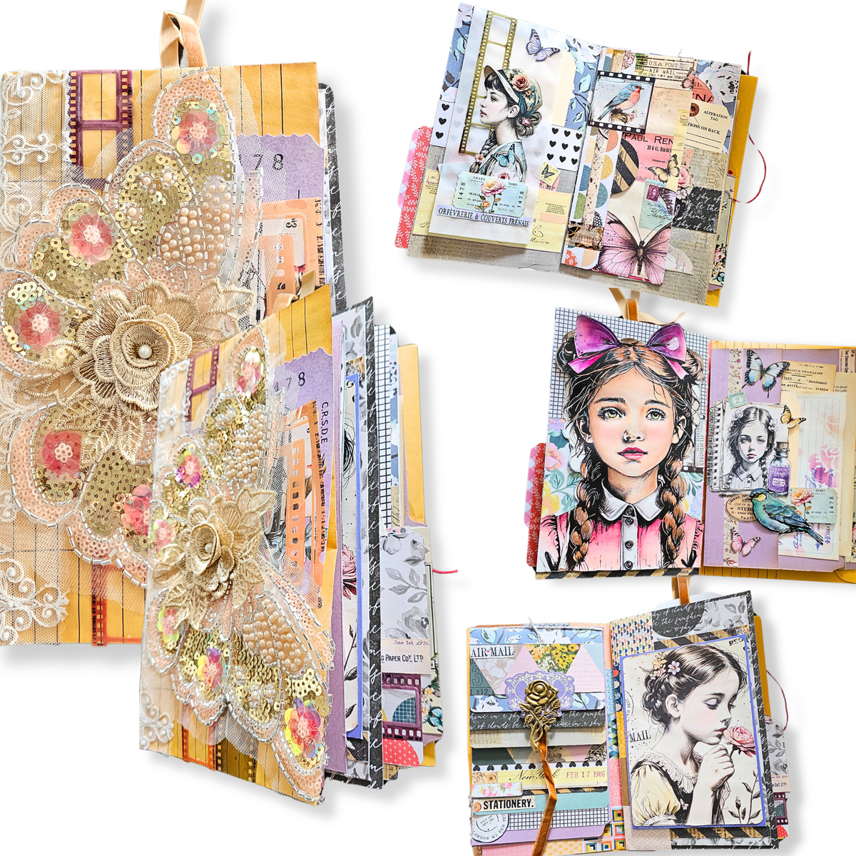 Handcrafted Journal - Imagine Theme