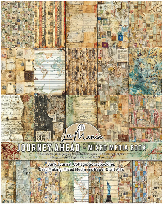 Ciao Bella - Journey Ahead - Lu Mania - Mixed Media Book