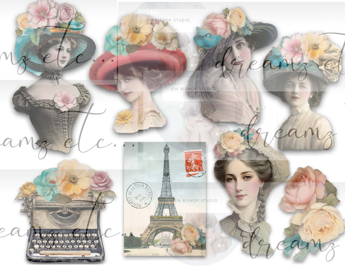 Manor House - Digital Collection - Journal Making, Scrapbooking & Cardmaking Kit
