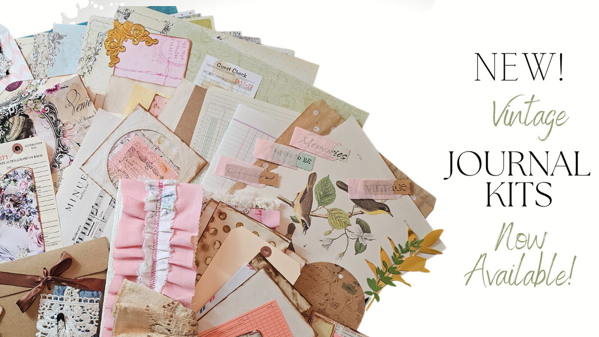 Deluxe Vintage Journal Kit - LIMITED QUANTITES AVAILABLE!