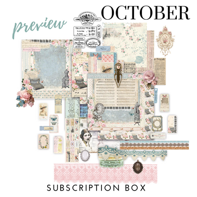 October Subscription Box and Digital Collection - $38.00 EACH WITH SUBSCRIPTION