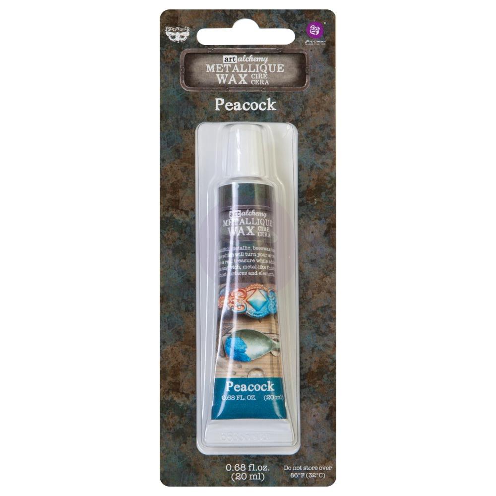 Finnabair Art Alchemy Metallique Wax  - Peacock