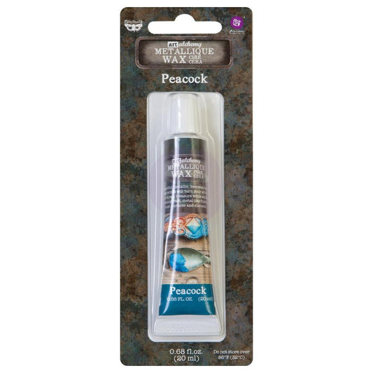 Finnabair Art Alchemy Metallique Wax  - Peacock