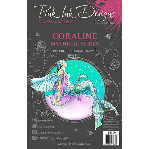 Pink Ink Designs - Mythical Series - Coraline Stamp Set