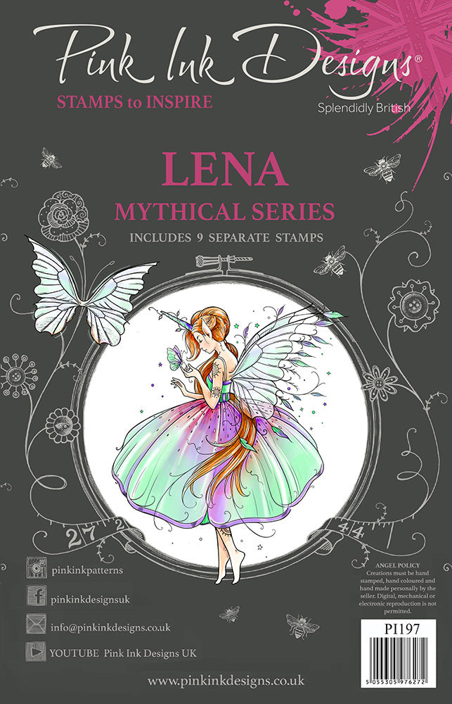 Pink Ink Designs - Mythical Series - Lena Stamp Set