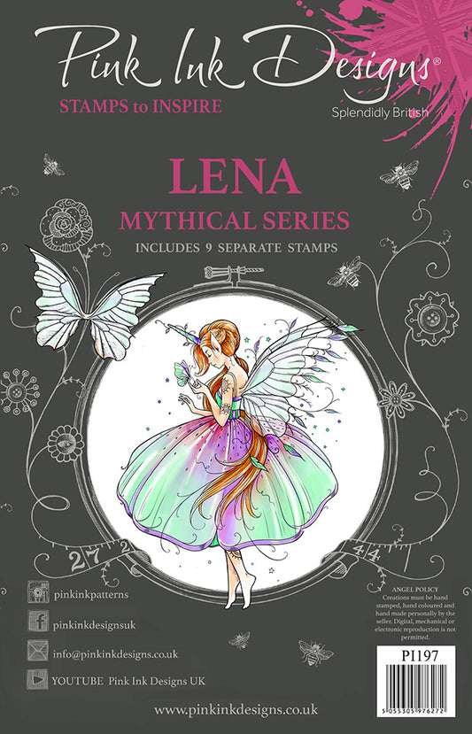 Pink Ink Designs - Mythical Series - Lena Stamp Set