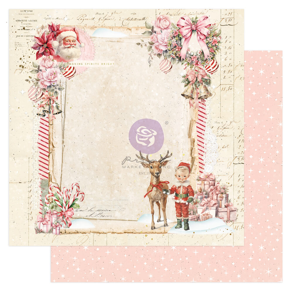 Prima Marketing - 25 & Peppermint - 12x12 Paper Pack Collection - Frank Garcia