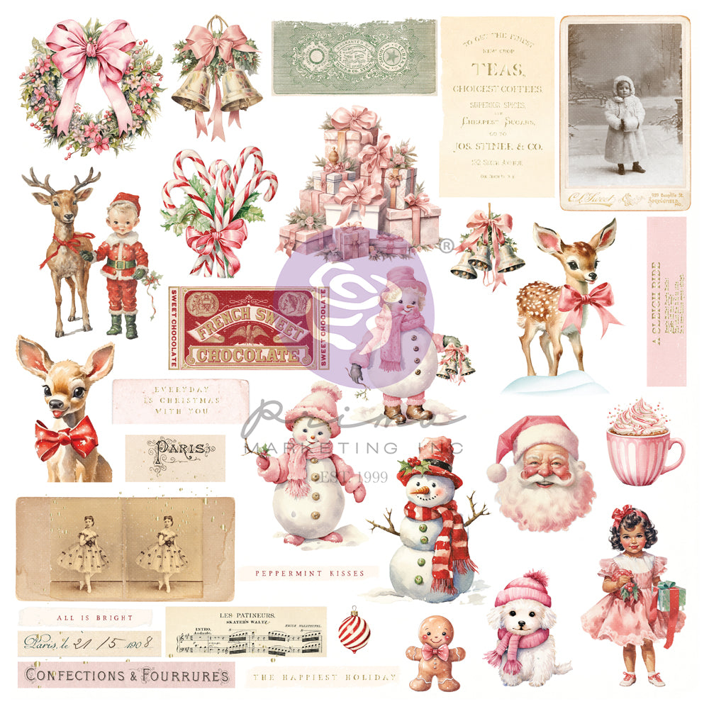Prima Marketing - 25 & Peppermint Collection - Ephemera - Magical