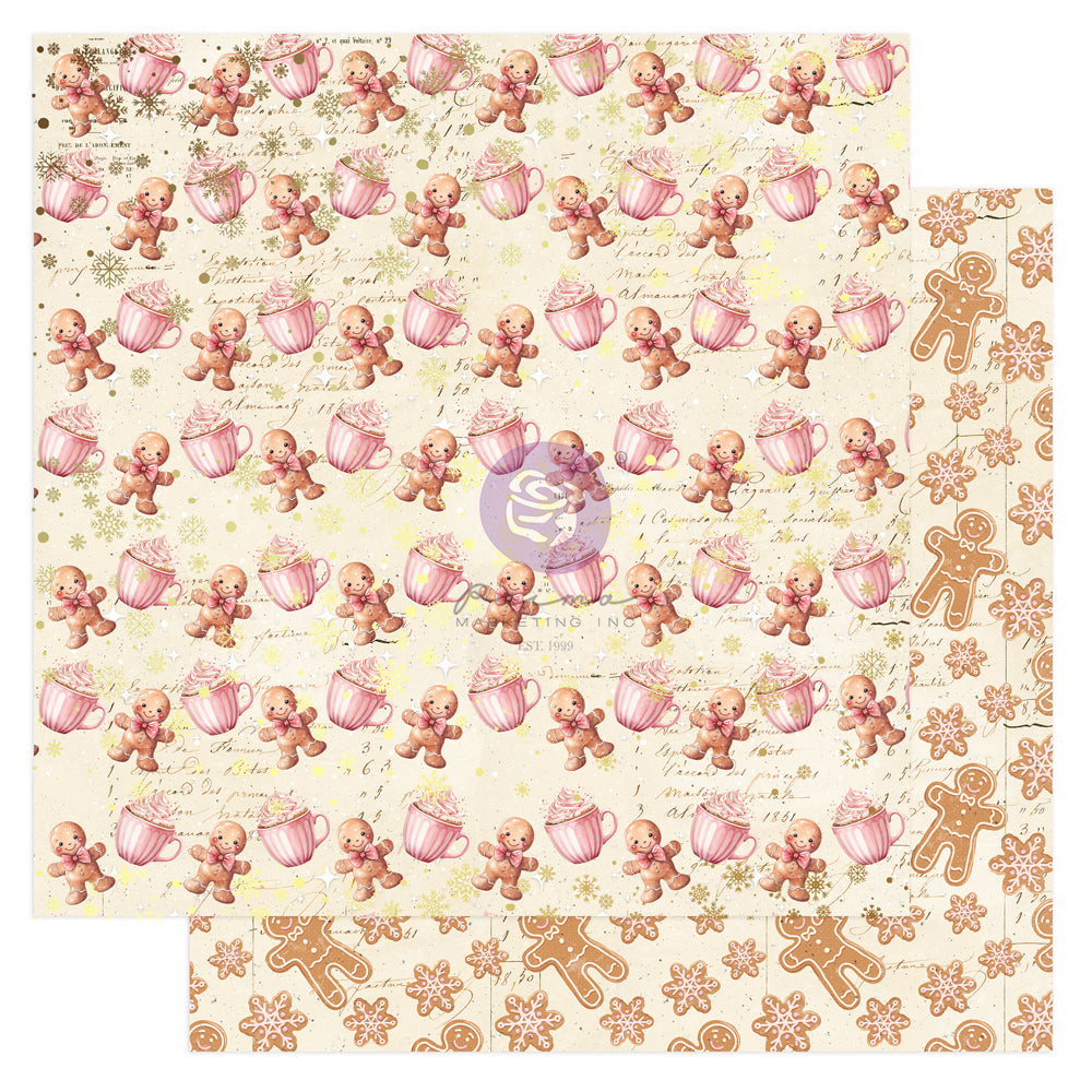 Prima Marketing - 25 & Peppermint - 12x12 Paper Pack Collection - Frank Garcia
