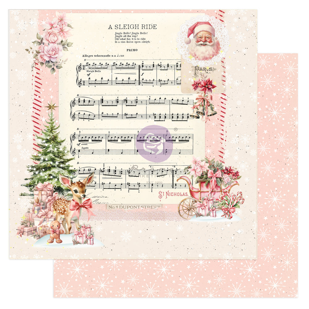 Prima Marketing - 25 & Peppermint - 12x12 Paper Pack Collection - Frank Garcia